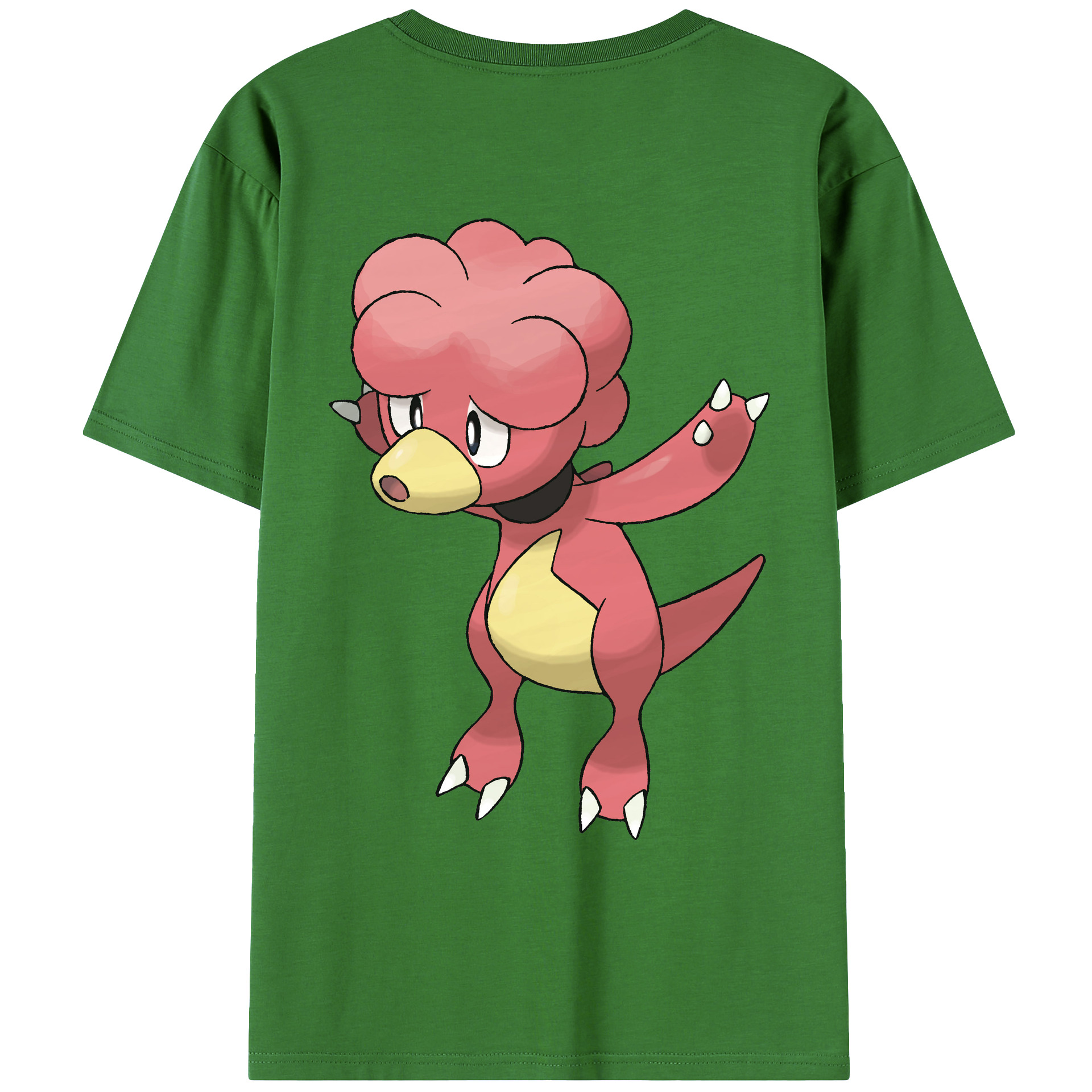 （画像用） ポケットモンスター Pokémon レディース半袖Tシャツ(バックプリント)